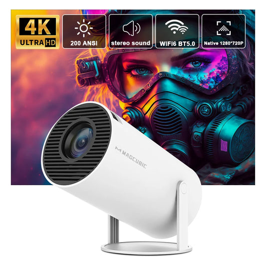 Transpeed™ Home Theater Projector 4K Android